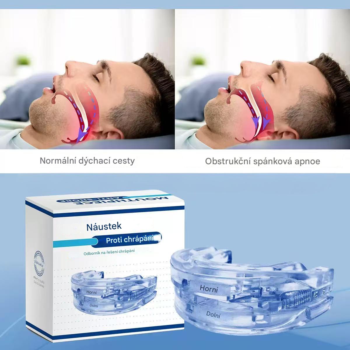 Coeurva Protichrápací dlaha pro korekci držení krku a páteře během spánku