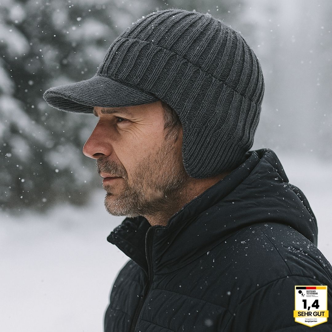 Nejteplejší kašmírová čepice roku 2025! Navržená pro venkovní aktivity, spojuje krásu a teplo — vaše hlava a uši už nebudou trpět chladem⏰ Unisex, -50 % na druhý kus!