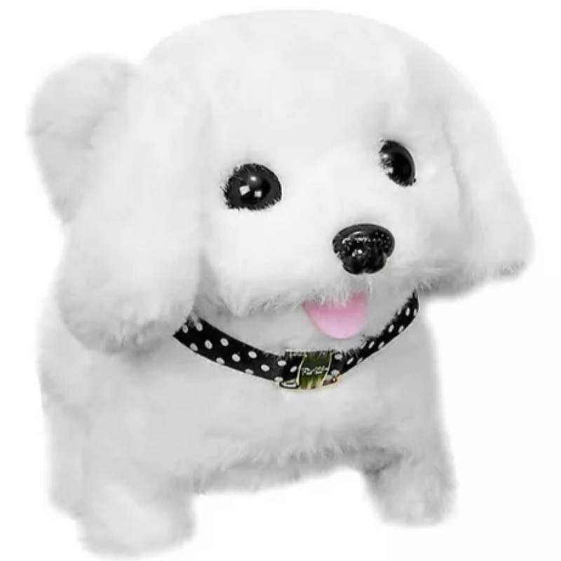 Realistický plyšový robotický pejsek, který běhá a skáče, nejlepší společník pro děti, ideální dárek pro vaše dítě!