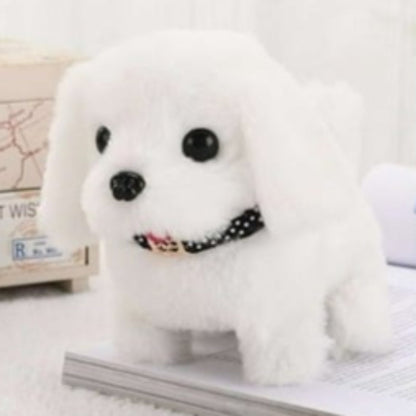 Realistický plyšový robotický pejsek, který běhá a skáče, nejlepší společník pro děti, ideální dárek pro vaše dítě!