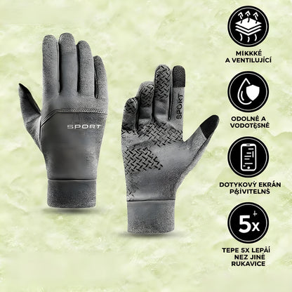 Dotykové vlněné rukavice s podšívkou – poskytují maximální pohodlí, teplo a ochranu pro starší dospělé 🔥Druhý kus za poloviční cenu!