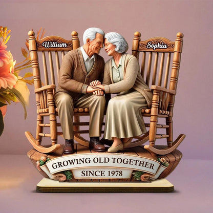 Nejlepší dárek pro seniory v roce 2025 – dřevěná soška jako symbol lásky a věrnosti