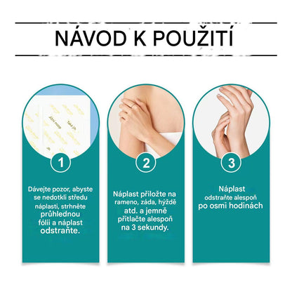 Coeurva® nano mikojehličková zdravotní náplast na hubnutí řeší problémy s cholesterolem a cévami způsobené obezitou