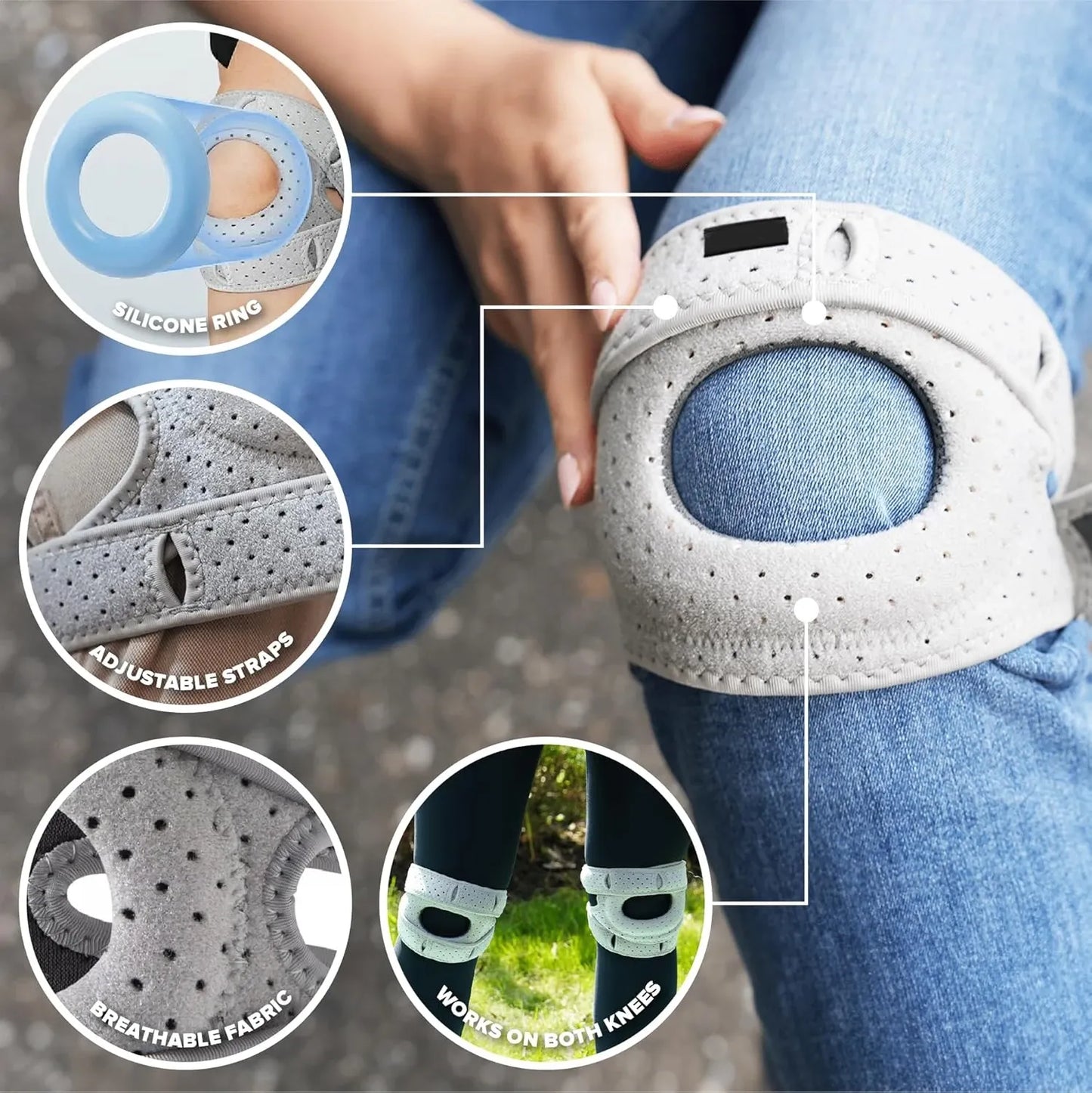 Coeurva™ 3D nastavitelná ortéza na čéšku---🔥Druhý kus za poloviční cenu！