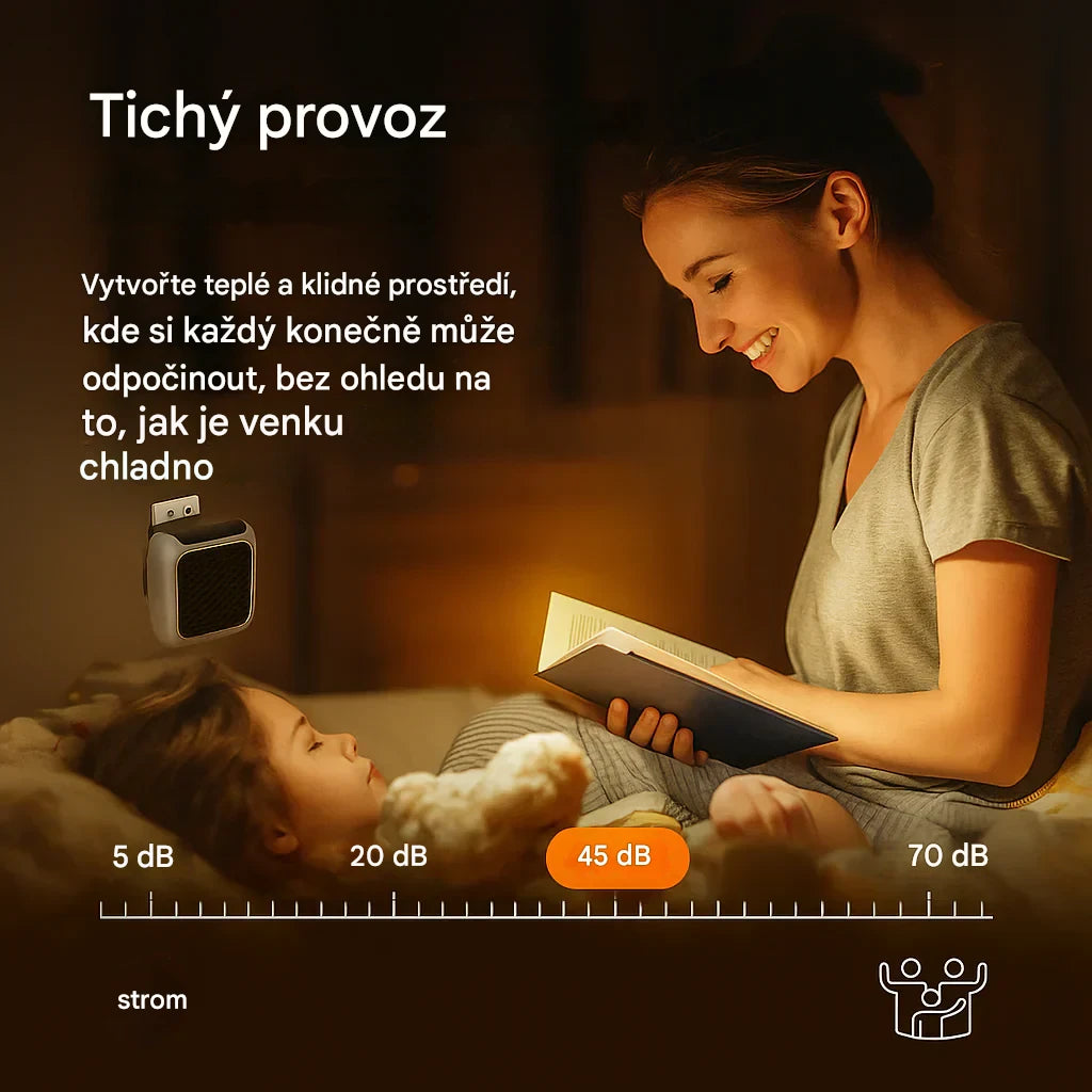 S topidlem Coeurva už nikdy nebudete plýtvat penězi za vytápění – váš pokoj se ohřeje během několika sekund 🔥Druhý kus za poloviční cenu!