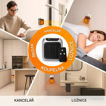 S topidlem Coeurva už nikdy nebudete plýtvat penězi za vytápění – váš pokoj se ohřeje během několika sekund 🔥Druhý kus za poloviční cenu!