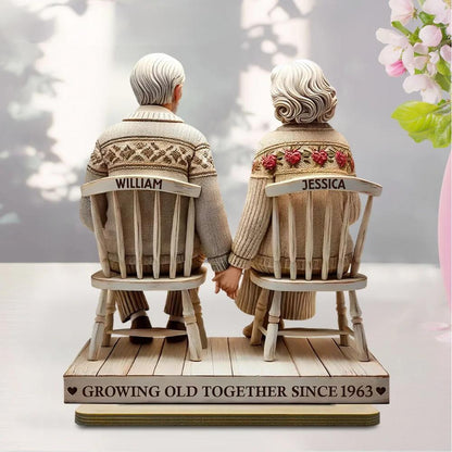 Nejlepší dárek pro seniory v roce 2025 – dřevěná soška jako symbol lásky a věrnosti