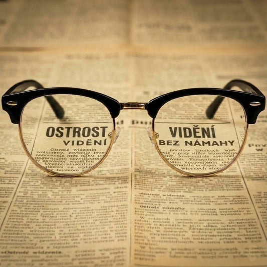 Chytré brýle na čtení s automatickým ostřením. Jedny na všechno – na blízko i na dálku! (🔥 2. kus -50 %)