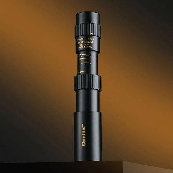 Přenosný HD dalekohled s 10–300× zoomem je ideální volbou pro milovníky přírody a noční oblohy k pozorování světa!