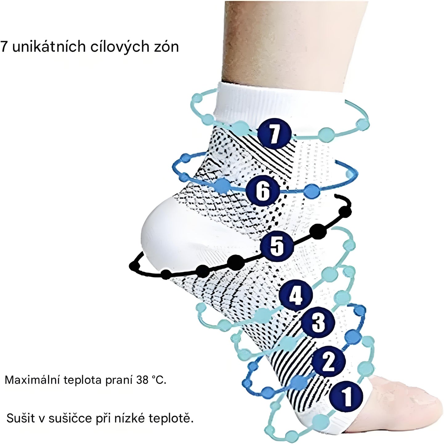 Coeurva kompresní ponožky proti bolesti