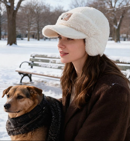 Nejteplejší kašmírová čepice roku 2025! Navržená pro venkovní aktivity, spojuje krásu a teplo — vaše hlava a uši už nebudou trpět chladem⏰ Unisex, -50 % na druhý kus!