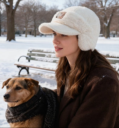 Nejteplejší kašmírová čepice roku 2025! Navržená pro venkovní aktivity, spojuje krásu a teplo — vaše hlava a uši už nebudou trpět chladem⏰ Unisex, -50 % na druhý kus!