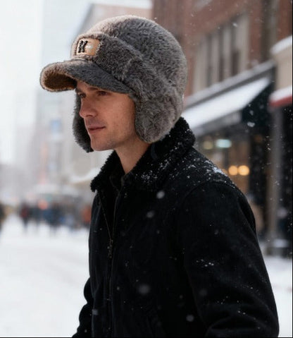 Nejteplejší kašmírová čepice roku 2025! Navržená pro venkovní aktivity, spojuje krásu a teplo — vaše hlava a uši už nebudou trpět chladem⏰ Unisex, -50 % na druhý kus!