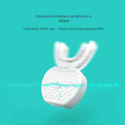 Plně automatický zubní kartáček Coeurva, navržený pro řešení problémů v ústní dutině – vyčistí zuby a ústa za pouhých 30 sekund! 🔥Druhý kus za poloviční cenu!