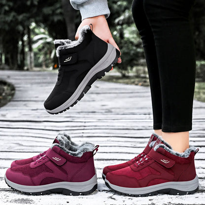 ✨Zimní vycházkové boty s kožešinkou – teplé, měkké a pohodlné i do sněhu!❄️