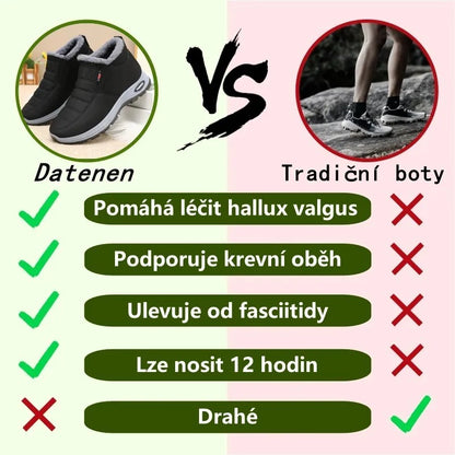 Měkké a pohodlné autentické zimní ortopedické boty (podpora klenby - usnadňuje chůzi)🔥Druhý kus za poloviční cenu⏰