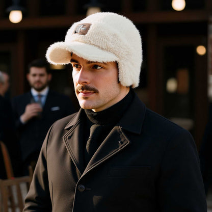 Nejteplejší kašmírová čepice roku 2025! Navržená pro venkovní aktivity, spojuje krásu a teplo — vaše hlava a uši už nebudou trpět chladem⏰ Unisex, -50 % na druhý kus!