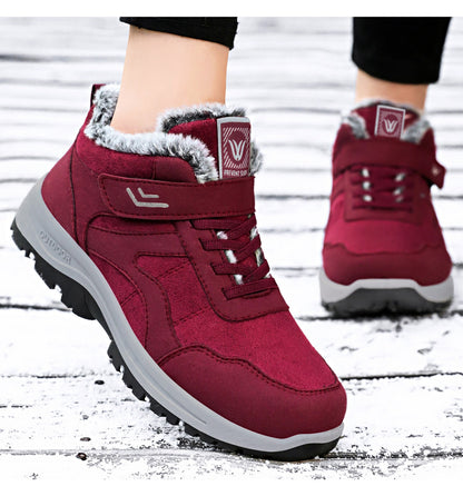 ✨Zimní vycházkové boty s kožešinkou – teplé, měkké a pohodlné i do sněhu!❄️