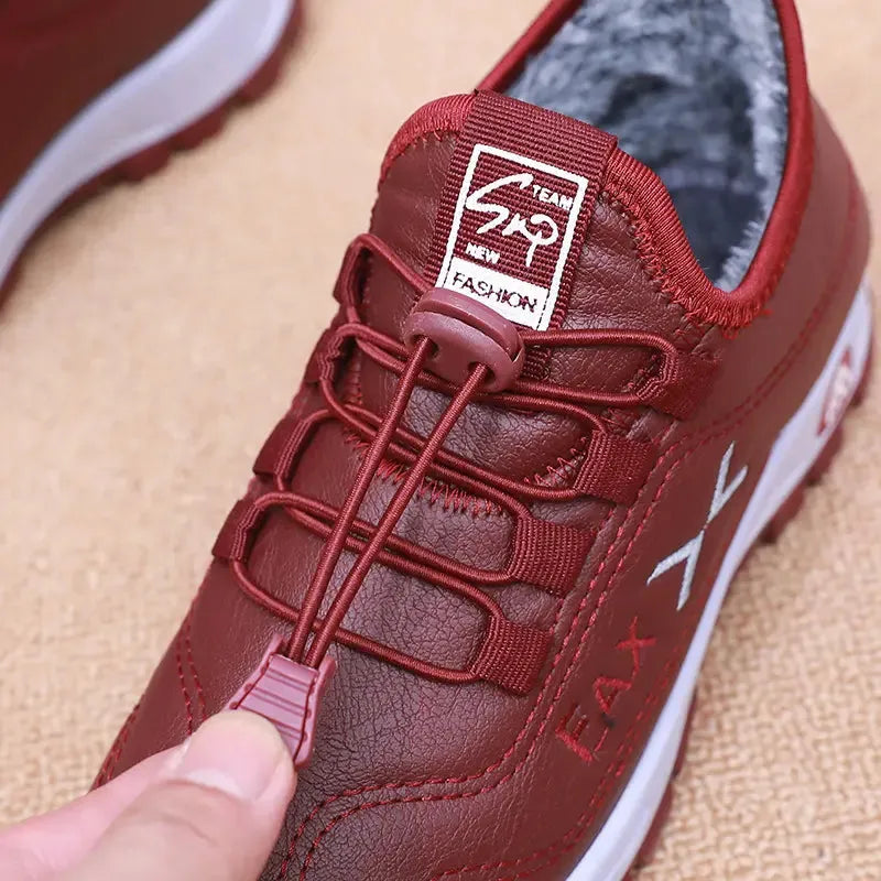 Měkké a pohodlné prémiové kožené zimní boty (podpora klenby – usnadňuje chůzi) 🔥Druhý pár za poloviční cenu