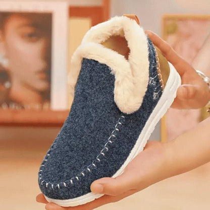 Měkké a pohodlné dámské boty vysoké třídy z kvalitního kašmíru — podpora klenby chodidla, chůze je snazší! 🔥 Sleva 70 % pouze dnes – nenechte si to ujít!