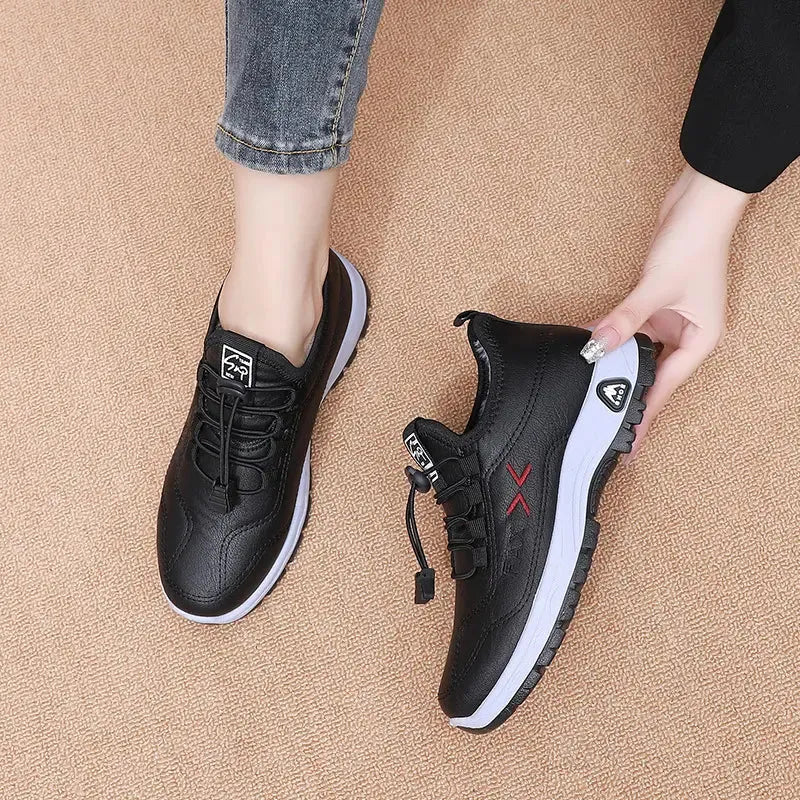 Měkké a pohodlné prémiové kožené zimní boty (podpora klenby – usnadňuje chůzi) 🔥Druhý pár za poloviční cenu