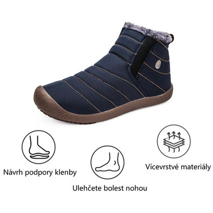 ⚡ 50 % sleva na ergonomickou ortopedickou obuv s hřejivou podšívkou – Ulevte si od bolesti nohou a zad. Unisex, pohodlné a zdravé.