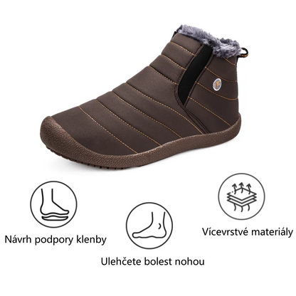 ⚡ 50 % sleva na ergonomickou ortopedickou obuv s hřejivou podšívkou – Ulevte si od bolesti nohou a zad. Unisex, pohodlné a zdravé.