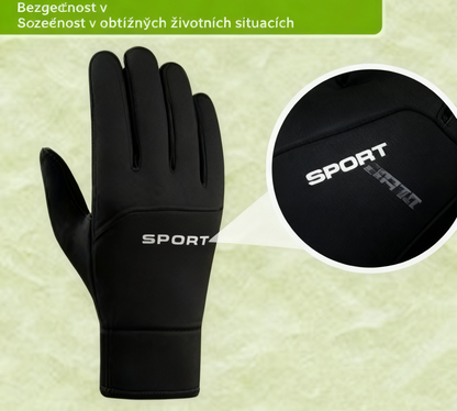 Dotykové vlněné rukavice s podšívkou – poskytují maximální pohodlí, teplo a ochranu pro starší dospělé 🔥Druhý kus za poloviční cenu!