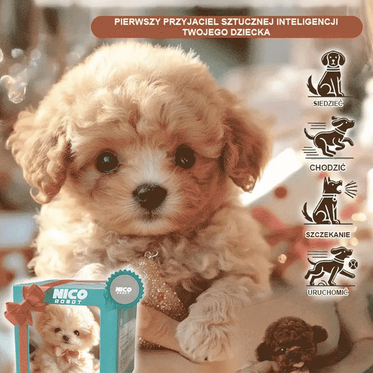 Coeurva plyšový pes s krátkou srstí, společník pro děti